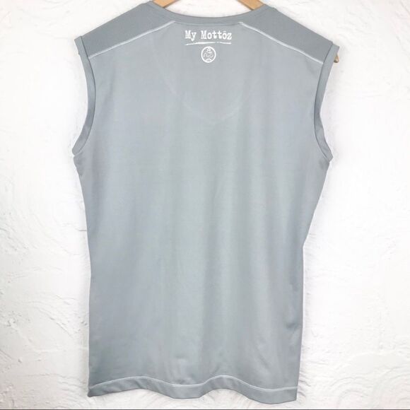 Alo Yoga Cool Fit “Will Run For Chocolate” activewear shirt - Picture 2 of 11